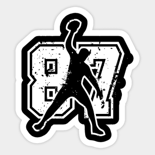 87 football Sticker